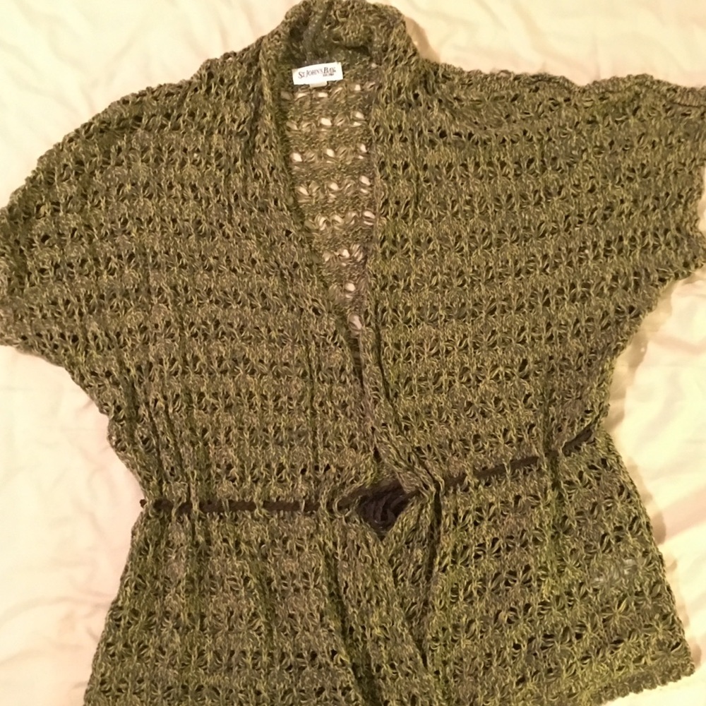 St. John’s Bay short sleeve cardigan.
